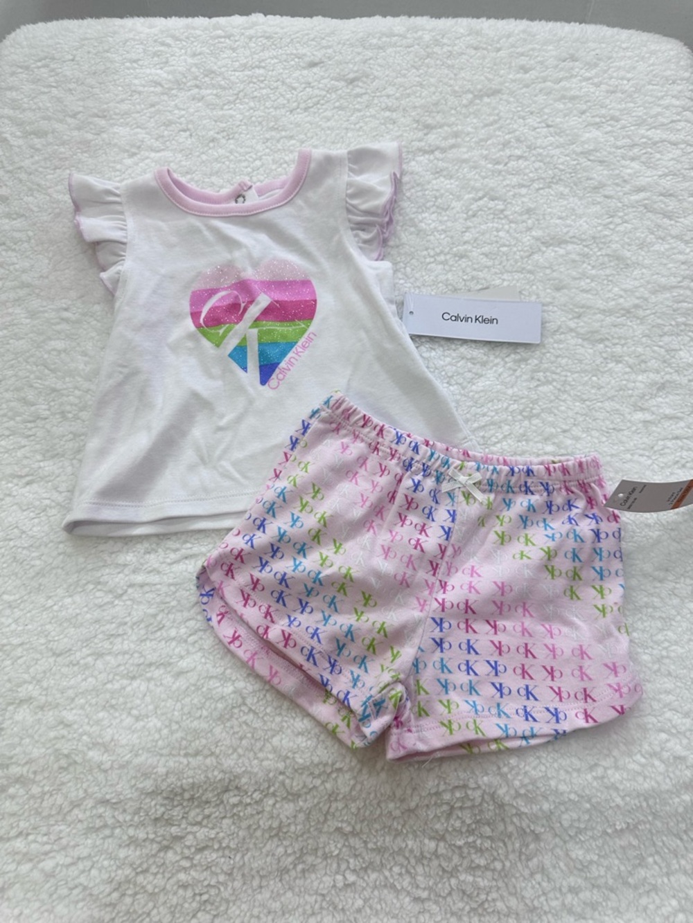 Girl’s Calvin Klein Short Set